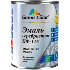 Эмаль ПФ-115 0,7КГ ГАММА СЕРЕБР
